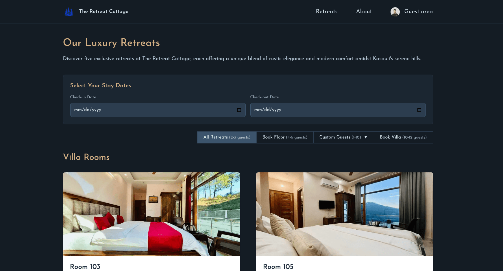 The Retreat Cottage - Screenshot 1